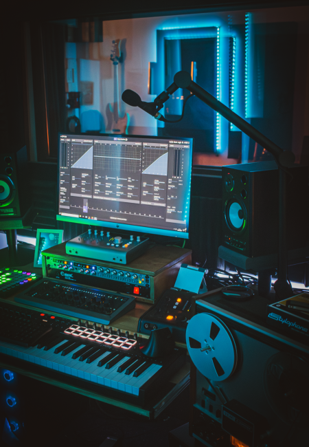 Studio d'enregistrement professionnel Le Corbeau d'Argent à Toulon